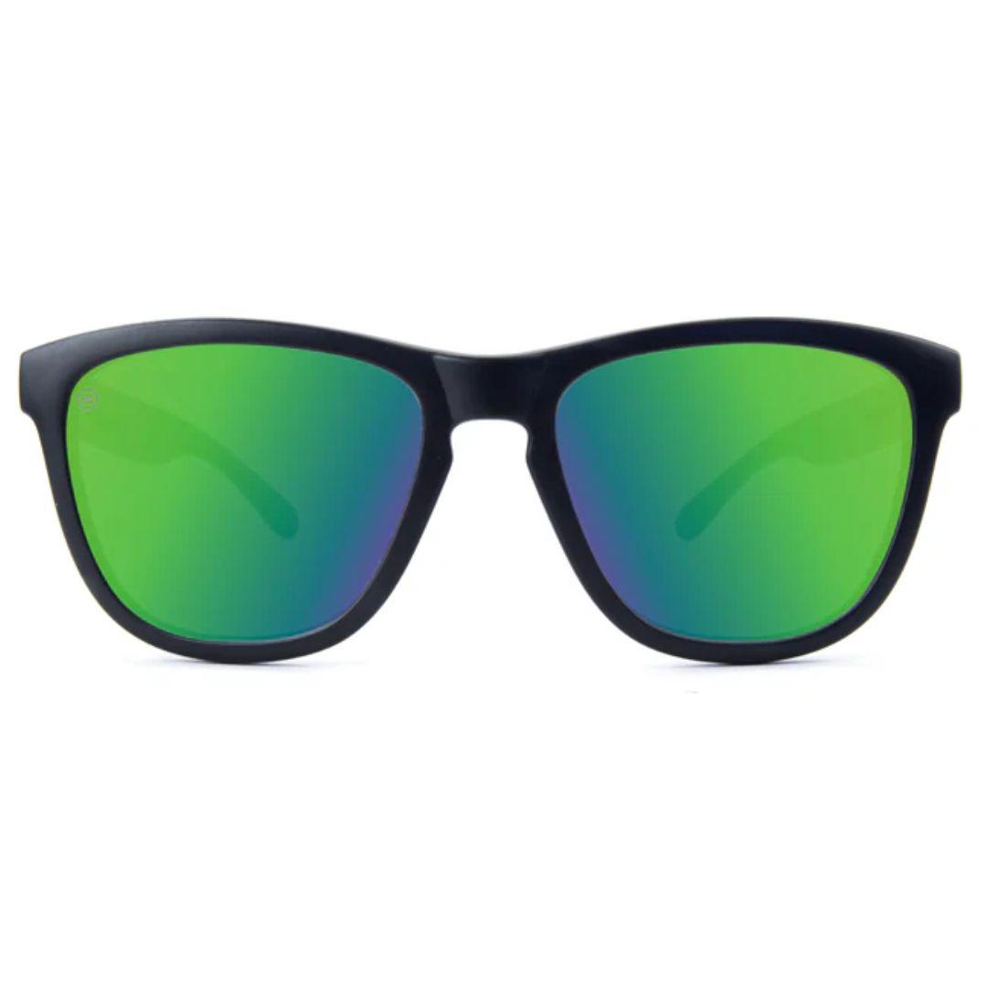 Knockaround Black/Green Moonshine Premiums Sunglasses